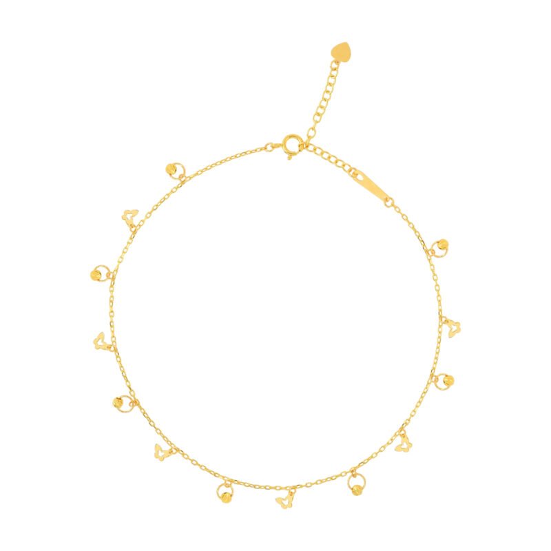 Alternative view of Different Types of Clasps and Closures for Gold Anklets