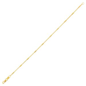 Alternative view of Modern Twist 21K Gold Bracelet Designs