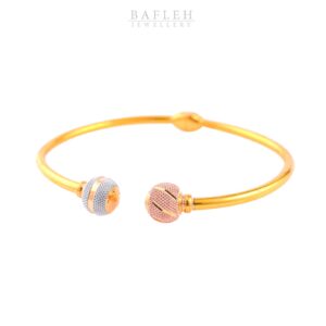 Alternative view of Crafted with Love and Perfection - 22kt Gold Bangle!