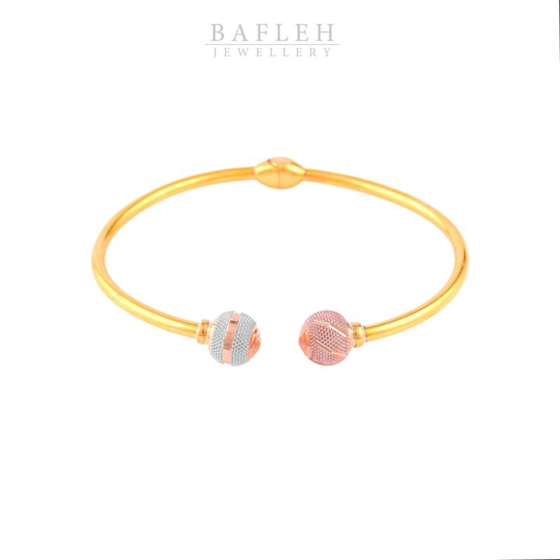 Crafted with Love and Perfection - 22kt Gold Bangle!