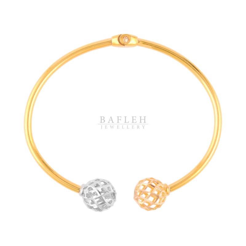 Alternative view of Elevate Your Style with our Exquisite 22kt Gold Bangle