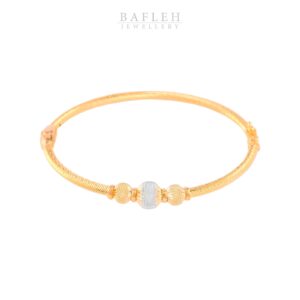 Timeless Elegance: Discover the Beauty of 22kt Gold Bangle!