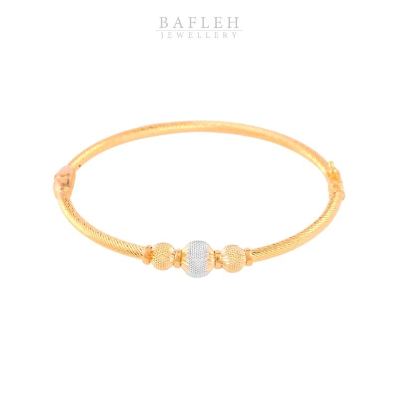 Timeless Elegance: Discover the Beauty of 22kt Gold Bangle!