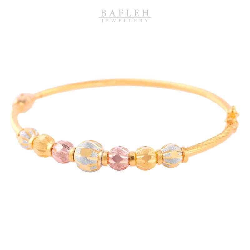 Alternative view of Gleaming in 22kt Gold - A Must-Have Bangle for Your Collection!