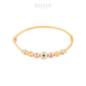 Gleaming in 22kt Gold - A Must-Have Bangle for Your Collection!