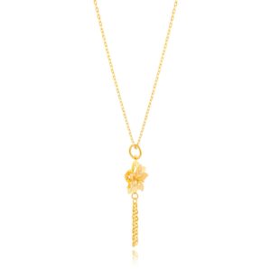 Alternative view of Elevate Your Look with 21kt Gold Necklaces