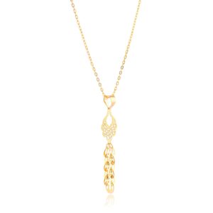 Alternative view of A Showcase of 21kt Gold Necklace