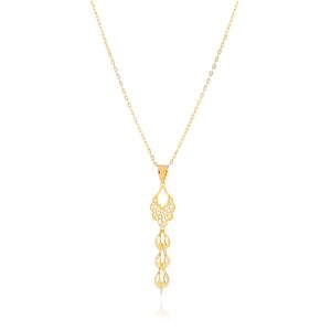 A Showcase of 21kt Gold Necklace