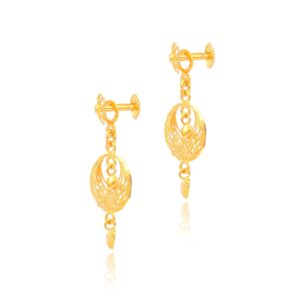 Alternative view of Celebrities and Influencers Flaunting 22kt Gold Earrings