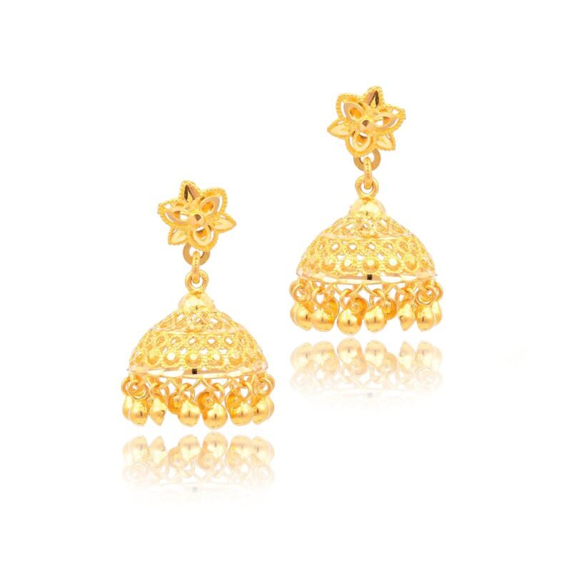 Future Trends in 22kt Gold Jhumki Earrings