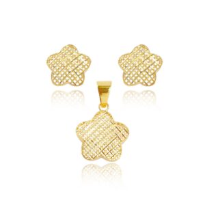 18K Gold Pendant Sets Collection