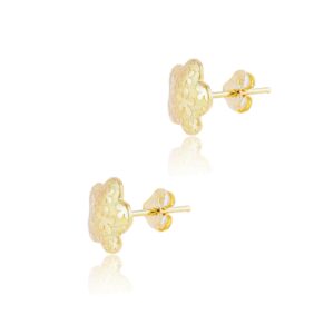 Alternative view of Handcrafted 18K Gold Earrings for Kids