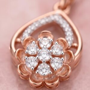 Alternative view of Discover Sophisticated 14K Gold Pendant Set Creations at Bafleh Jewellery