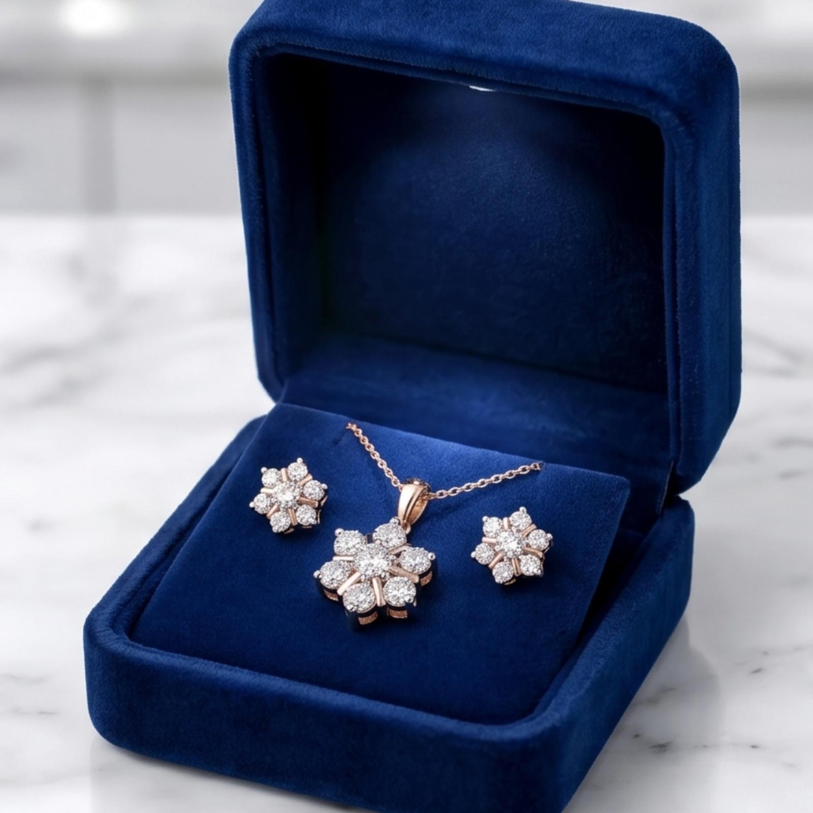 Graceful 14K Pendant Sets Designed with Elegance at Bafleh Jewellery - Image 4