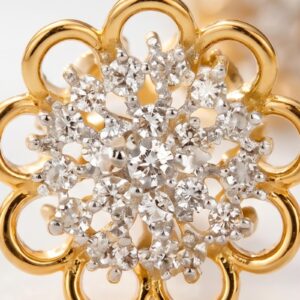 Alternative view of Modern Elegance in Natural Diamond Studs & Drops