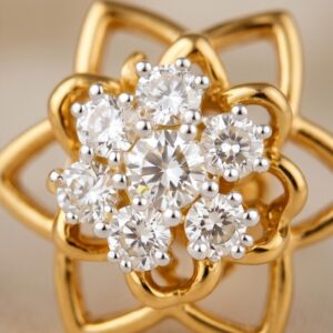 Alternative view of Designed to Shine: Natural Diamond Earrings in 14K Gold