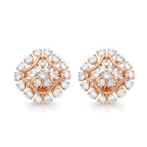 Redefine Elegance with 14K Gold & Natural Diamond Earrings