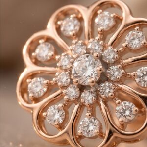 Alternative view of Light Up Your Look with 14K Gold Diamond Earrings