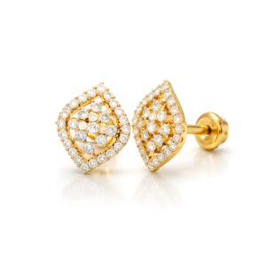 Elevate Your Elegance with Natural Diamond Earrings in 14K Gold