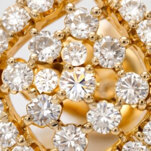 Alternative view of Elevate Your Elegance with Natural Diamond Earrings in 14K Gold