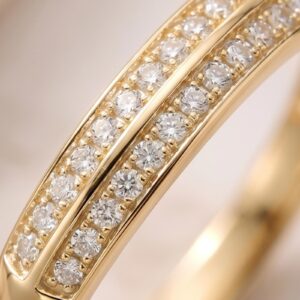 Alternative view of Unveiling the New Lounge Collection  Exclusive 14K Yellow Gold Diamond Rings Now Available for the First Time at Bafleh Jewellery