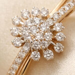 Alternative view of Celebrate Timeless Beauty New Lounge Collection Featuring 14K Yellow Gold Diamond Rings Now Introduced Exclusively at Bafleh Jewellery