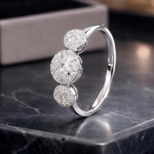 Sparkle in Gold, Shine in Diamond First Time Launch of 14K White Gold Ring Collection Now at Bafleh Jewellery