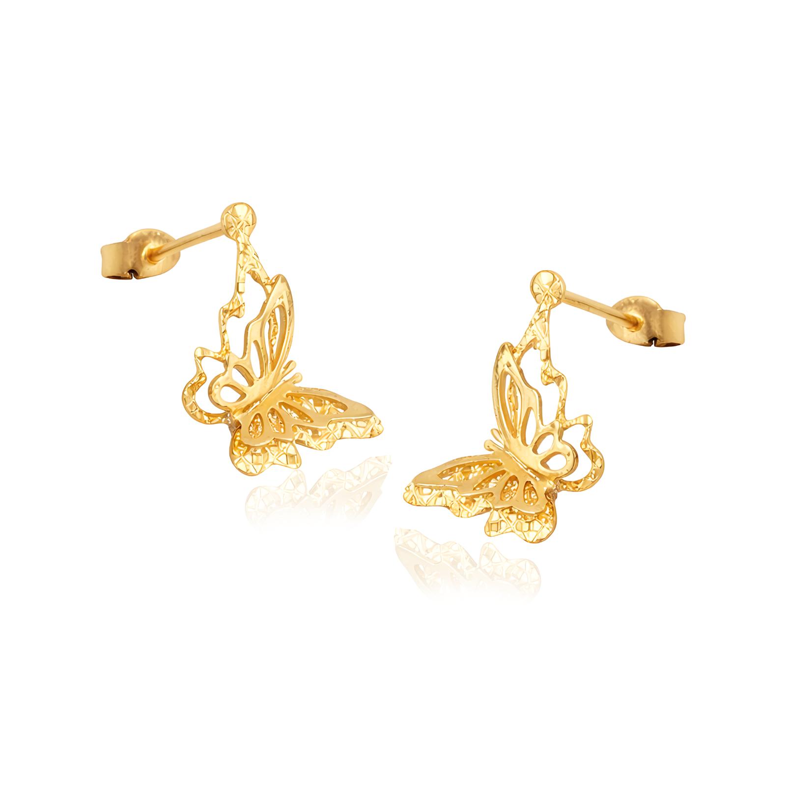 Luxurious 18K Gold Pendant Set from Bafleh Jewellery Showcasing Exceptional Craftsmanship and Radiant Shine - Image 5