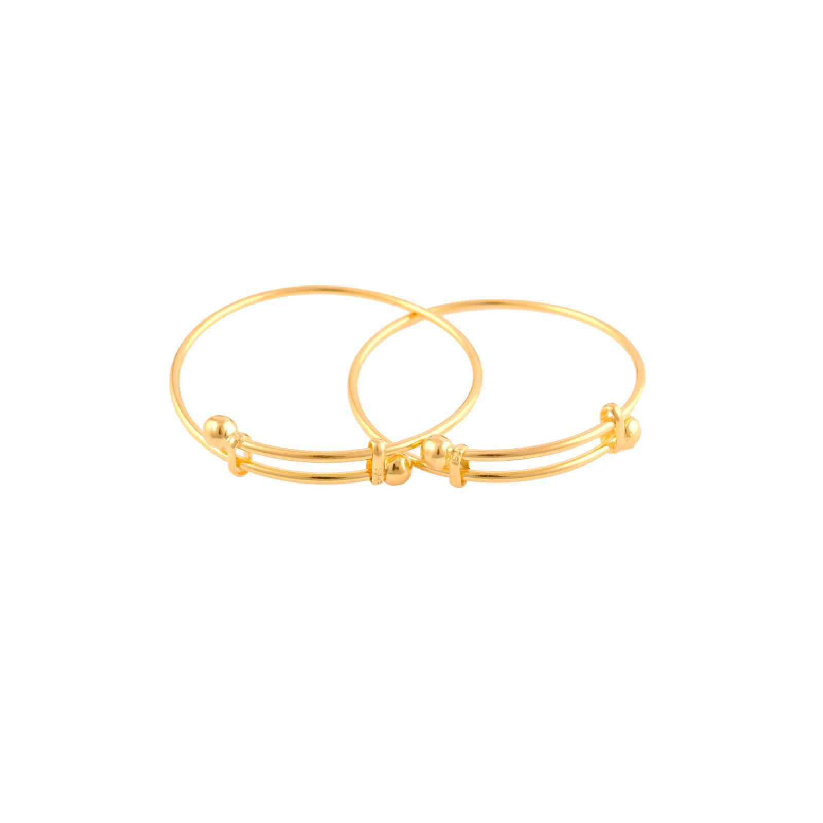 22kt Gold Kids Bangles for Special Moments - Image 2