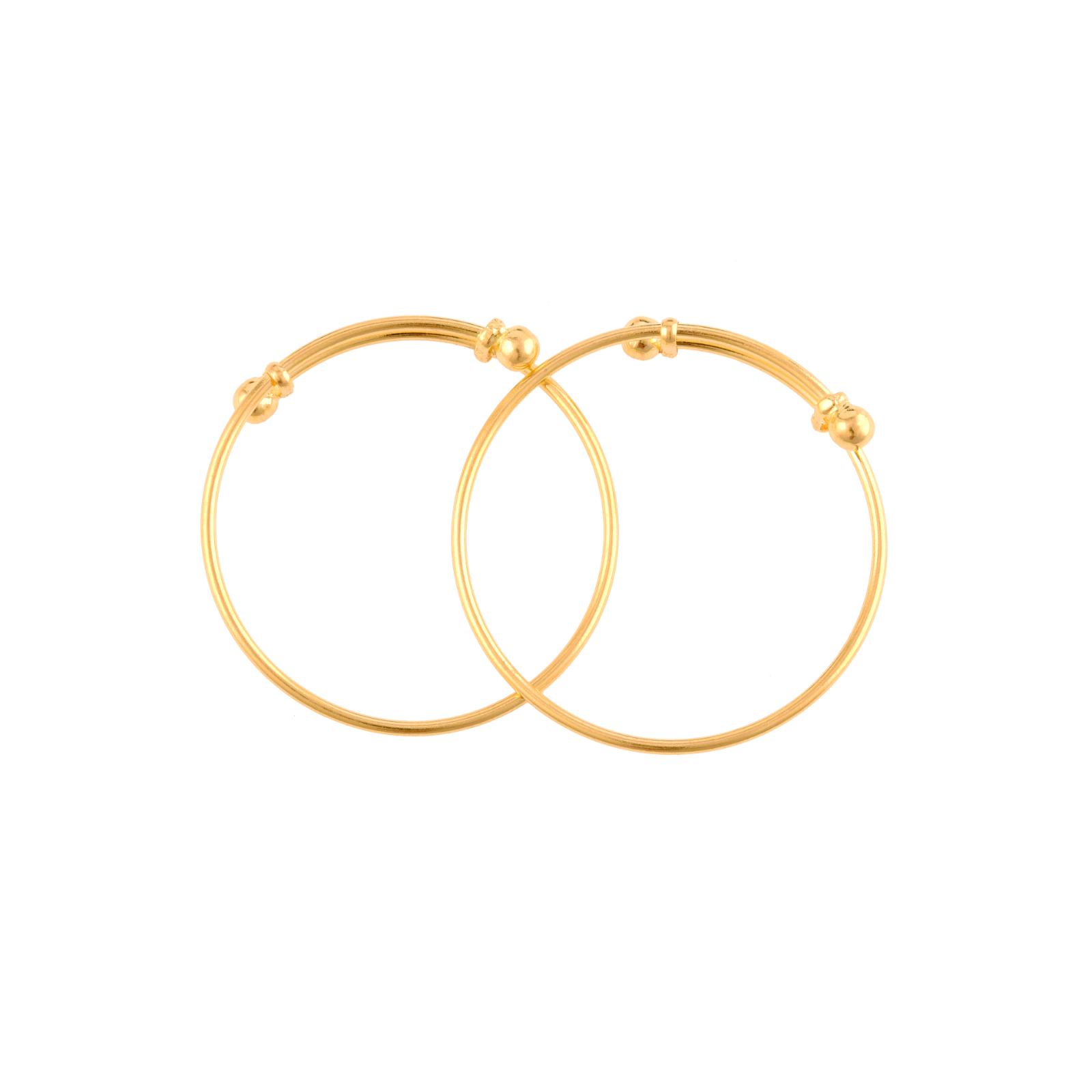 22kt Gold Kids Bangles for Special Moments