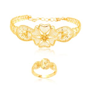 22kt Gold Bangle Set for Every Fashionista
