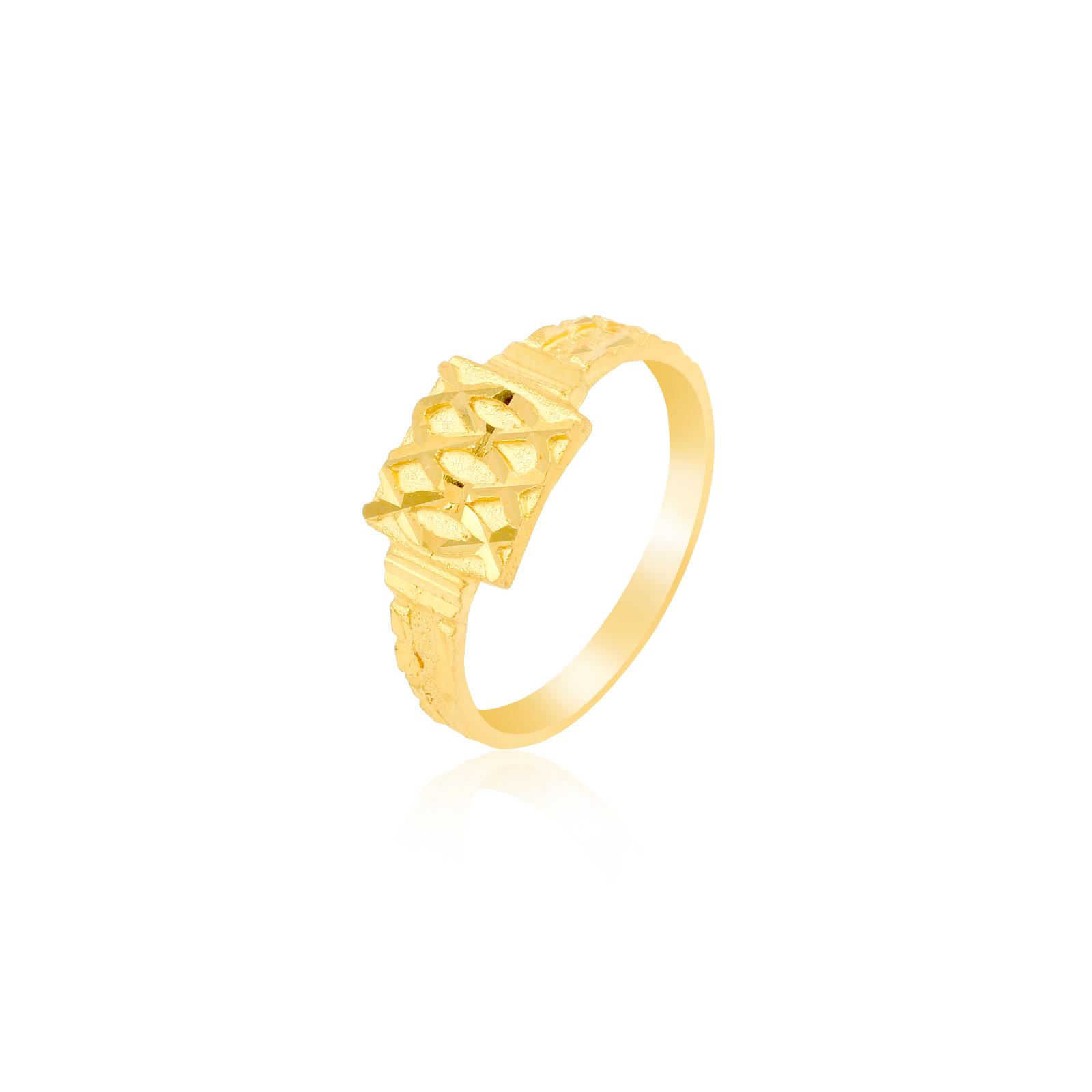Delightful 22KT Gold Rings Crafted for Kids