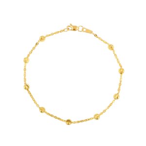 Radiant Splendor: Embrace Luxury with Our Exclusive 21K Gold Bracelet Designs