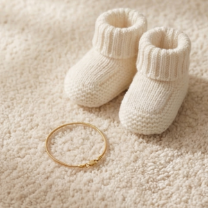 Alternative view of 22k Gold Baby Bracelet: A Precious Keepsake