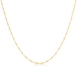 Handcrafted 22kt Gold Chain: A Symbol of Prestige and Unparalleled Beauty