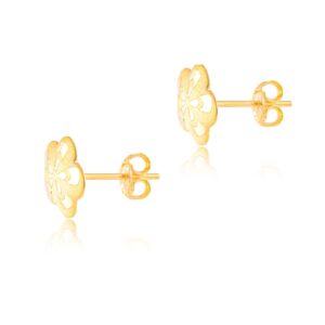 Alternative view of Luxurious 18k Gold Earrings: Elevate Your Style