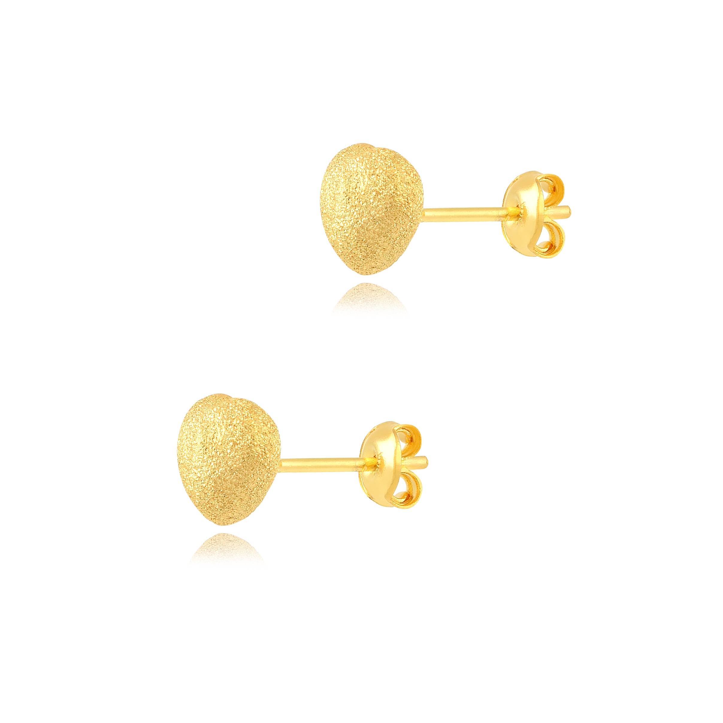 Chic and Stylish: 21k Gold Earrings for Every Look - Image 2