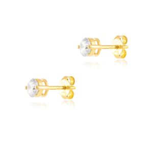 Alternative view of Timeless Elegance: Discover Our 18k Gold Earring Collection