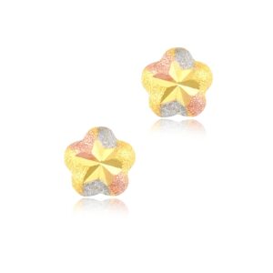 Timeless Beauty in 21k Gold Earrings