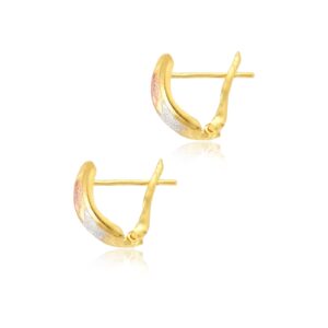 Alternative view of Superior Craftsmanship in Every 21k Gold Earring1
