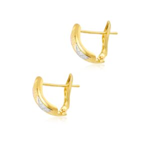 Alternative view of Celebrate with 21k Gold Earrings: A Gift to Cherish