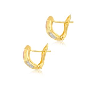 Alternative view of Gorgeous 21k Gold Earrings for Special Moments