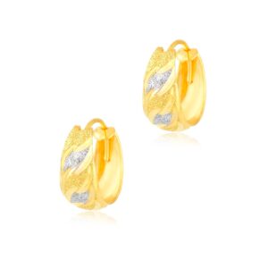 Stunning 22kt Gold Bali Earrings for a Glamorous Look