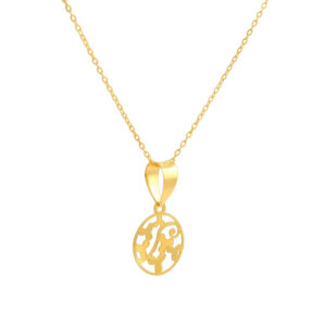 Alternative view of The Golden Touch ? Timeless 21K Gold Necklace