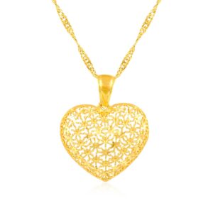 Experience the Magic of 21 Karat Gold Pendants