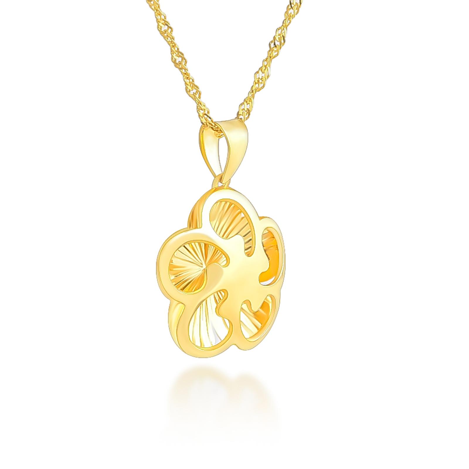 Elevate your style with a 21k gold pendant - Image 3