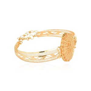 Alternative view of Opulent Ornaments: Fine 22kt Gold Bangles for Special Moments