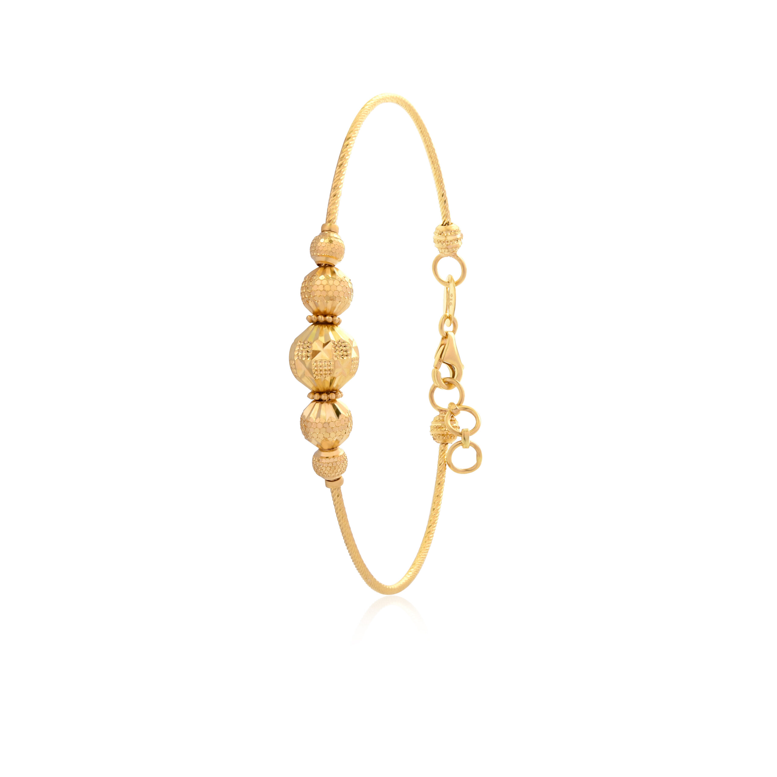 Pure 22K Gold Bangles in Yellow Gold Traditional Craftsmanship, Modern Charm - Image 2