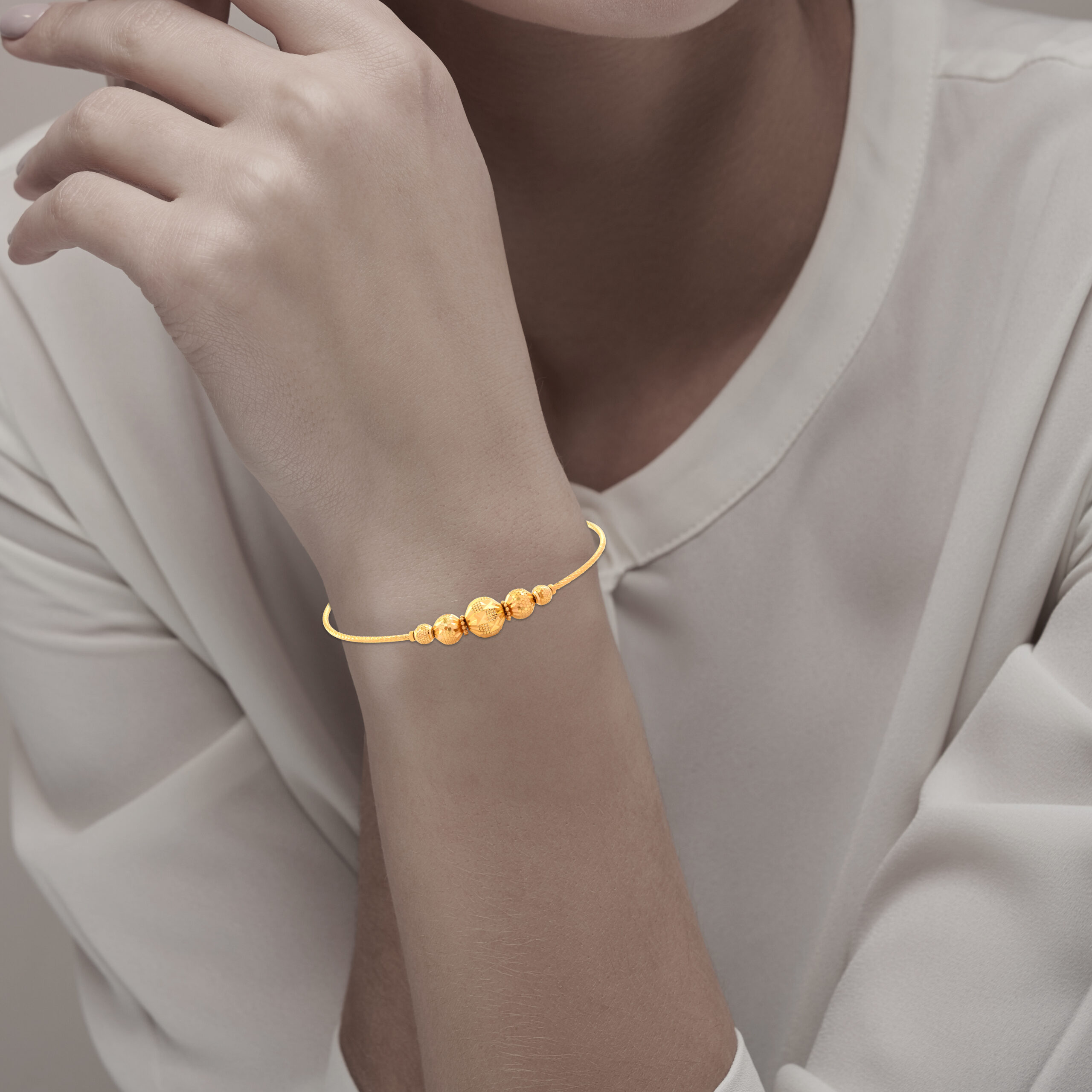 Pure 22K Gold Bangles in Yellow Gold Traditional Craftsmanship, Modern Charm - Image 4