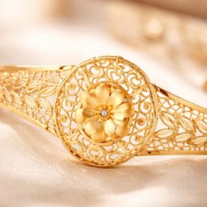 Alternative view of Timeless Beauty: 22kt Gold Bangles That Redefine Elegance